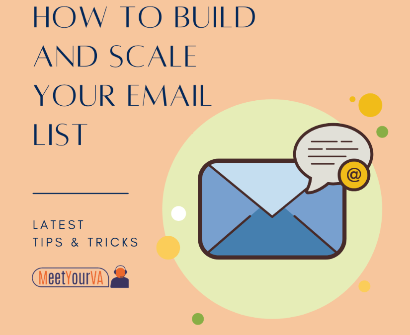 How to build and scale your email list